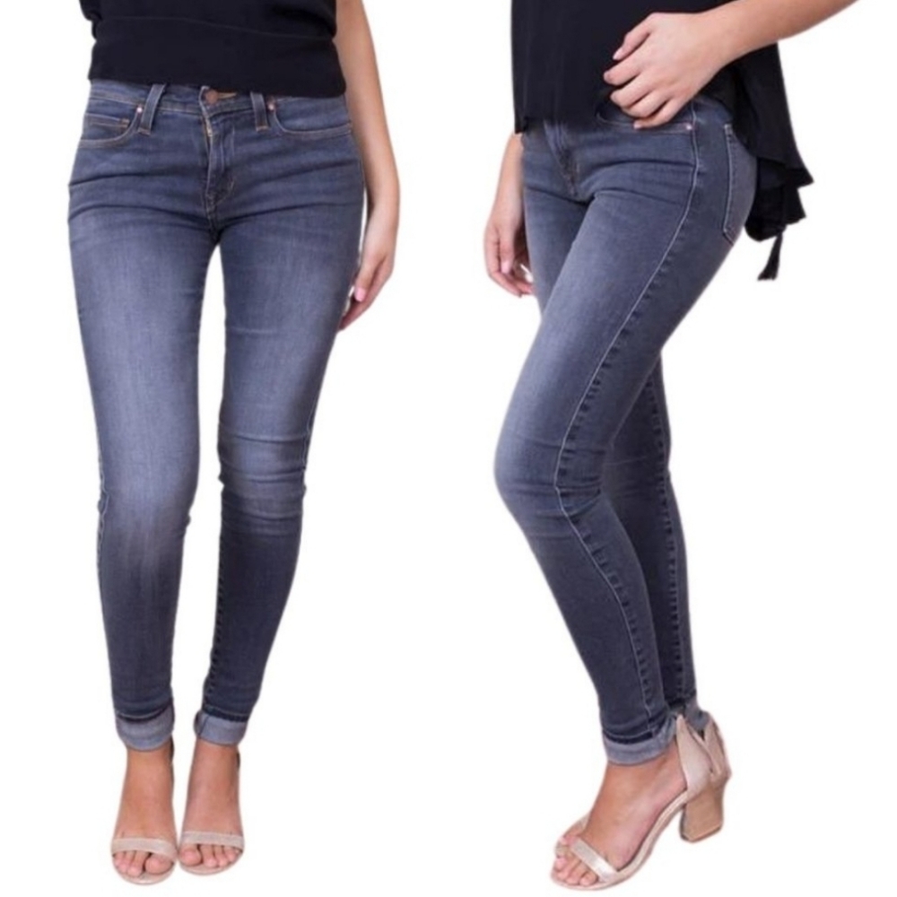 FIDELITY Belvedere Mid Rise Ultra Slim sz 25